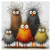 Abstract Chicken Jigsaw Puzzle 1000 Pieces